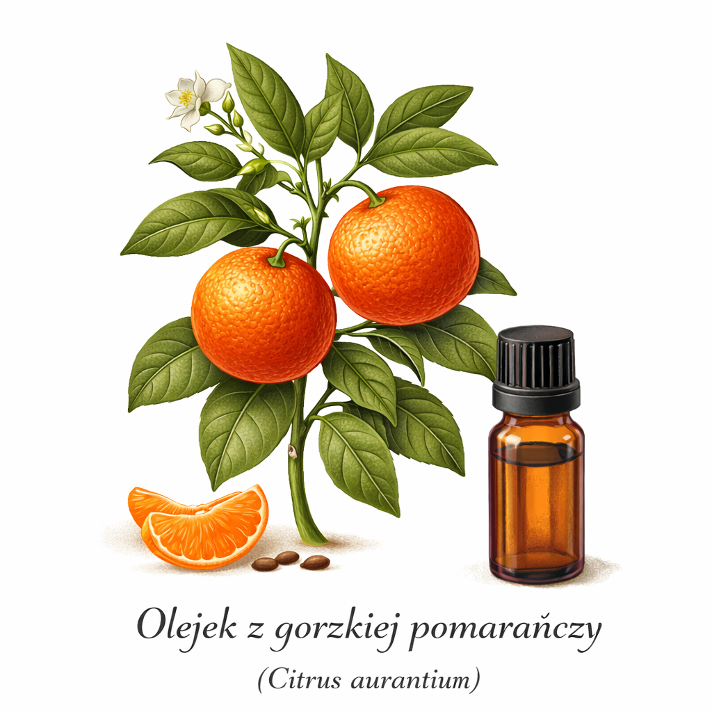 Olejek Gorzka pomarańcza - uprawa organiczna