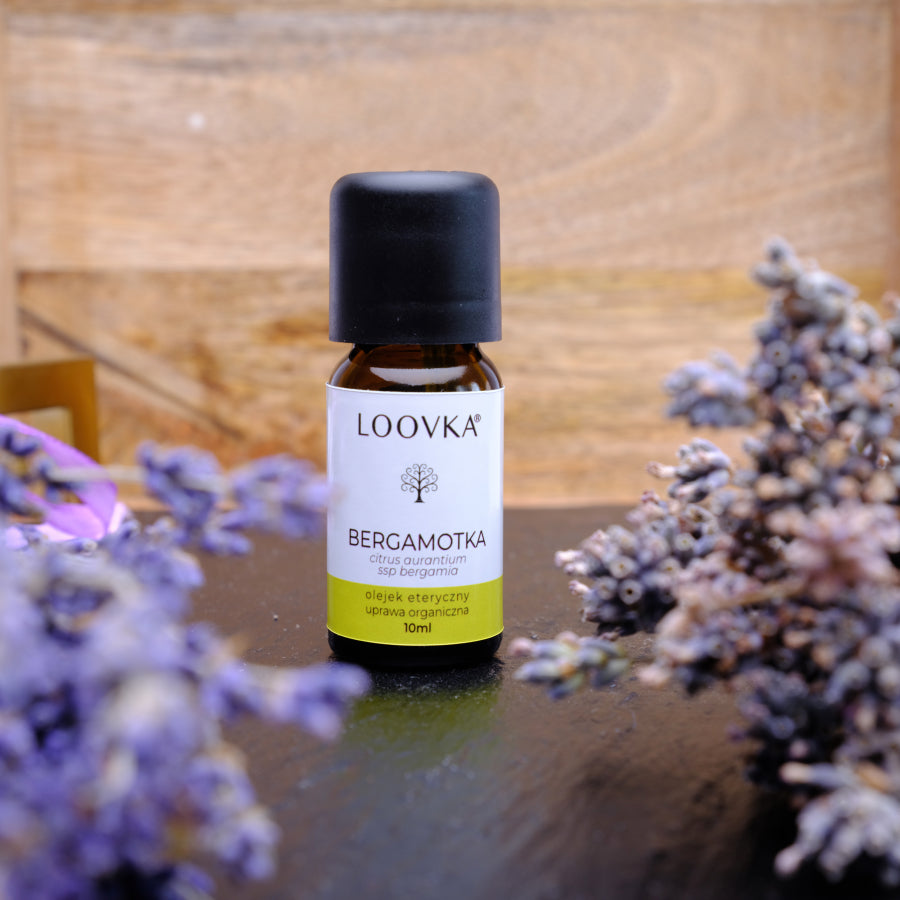 Olejek Bergamotka - uprawa organiczna 10ml