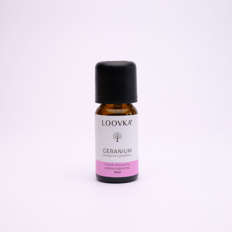 Olejek Geranium - uprawa organiczna 10ml