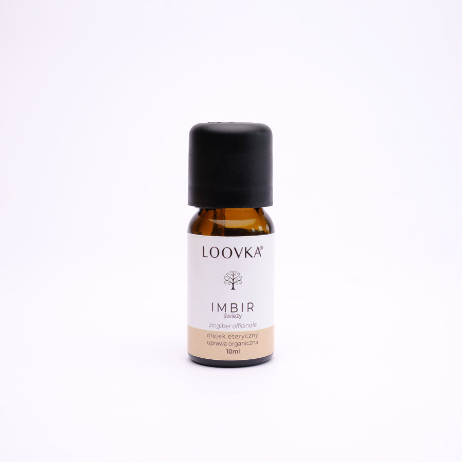 Olejek Imbir świeży - uprawa organiczna 10ml