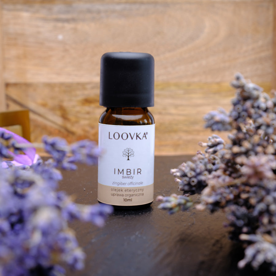 Olejek Imbir świeży - uprawa organiczna 10ml