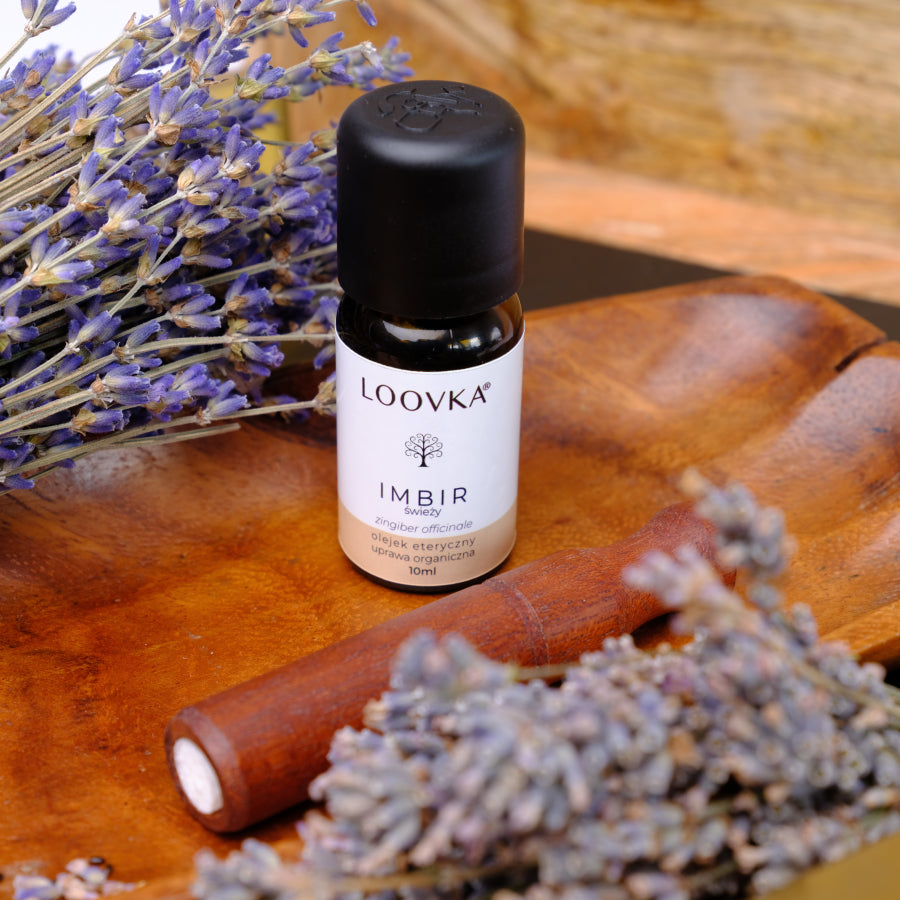 Olejek Imbir świeży - uprawa organiczna 10ml