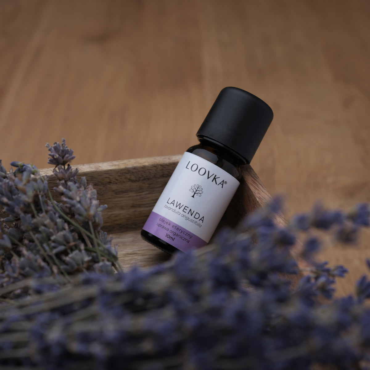 Olejek Lawenda lekarska z Bułgarii - uprawa organiczna 10ml