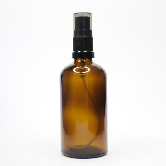 Butelka szklana z atomizerem i zatyczką 100ml