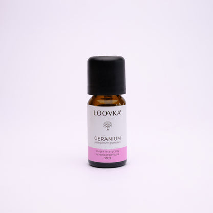 Olejek Geranium - uprawa organiczna 10ml