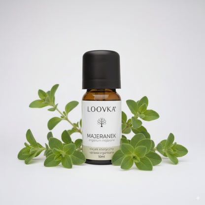 Olejek Majeranek słodki - uprawa organiczna 10ml