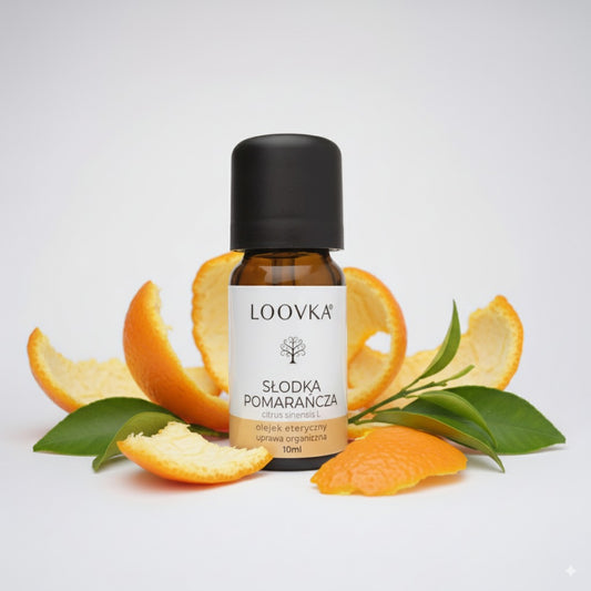 Olejek Słodka pomarańcza - uprawa organiczna 10ml