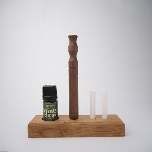Dyfuzor olejków LOOVKA zestaw Orzech  + Minty Citrus